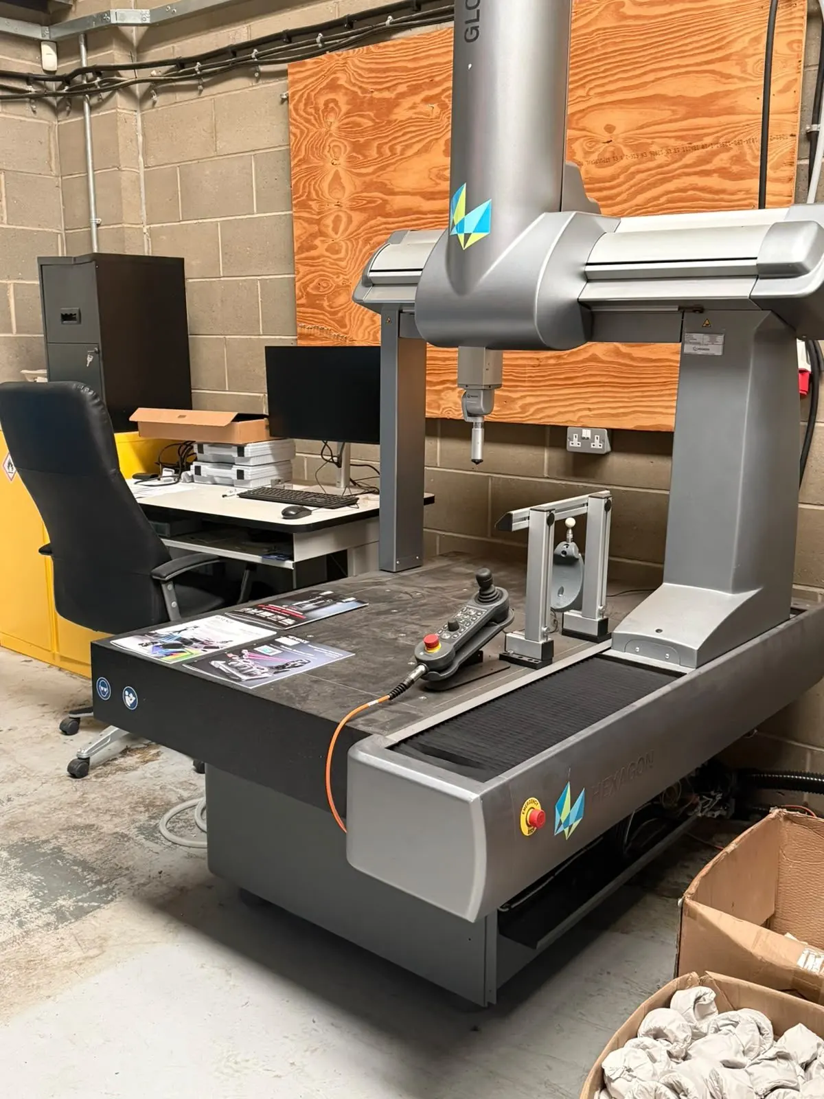 Scanning CMM inspection machine at Advanced Precision Technologies, Chatteris