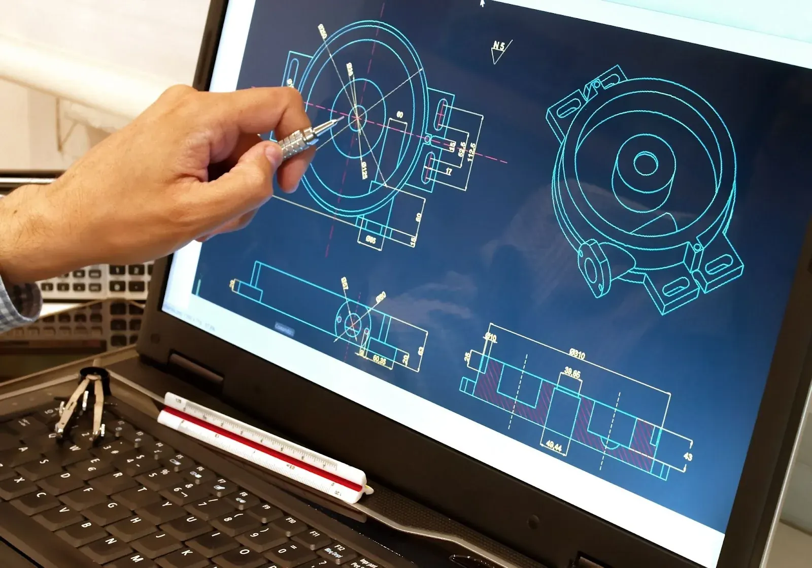 3D scanning and technical drawings service in Chatteris, Cambridgeshire